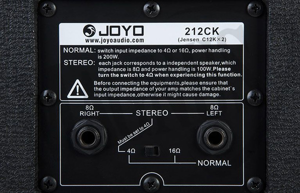 Joyo 212v Cabinet - kolumna gitarowa kolumna
