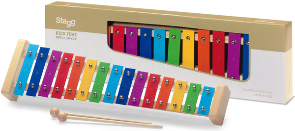 Stagg META-K15 RB  - dzwonki diatoniczne