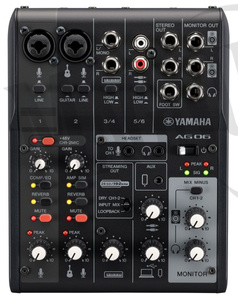 Yamaha AG03 MK2BL LSPK