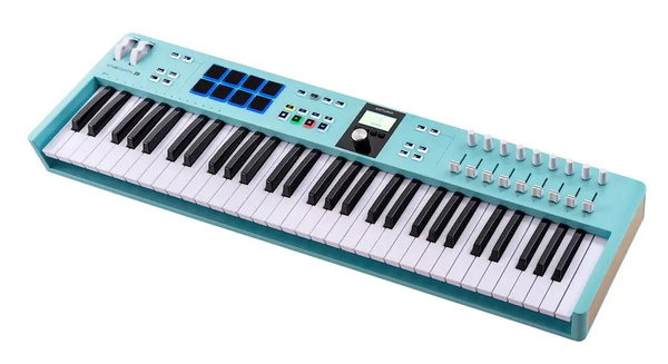 Arturia KeyLAB Essential 61 mk3 Aquamarine klawiatura sterująca