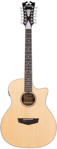 D'angelico Premier Fulton 12 LS Natural - gitara elektryczna
