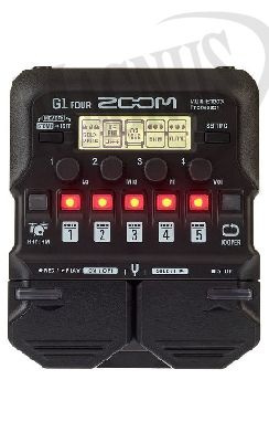 Zoom G1 Four + Zoom AD-16 AC  procesor