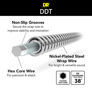 DR DDT-13 Drop Down Tuning Super Heavy 13-65 struny do gitary elektrycznej