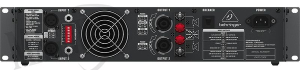 Behringer EP2000 wzmacniacz