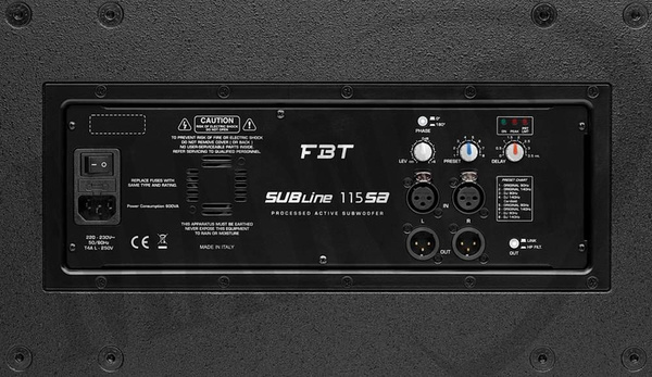 FBT SubLine 115SA kolumna basowa aktywna
