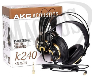 AKG K240 Studio słuchawki półotwarte, 55 Ohm