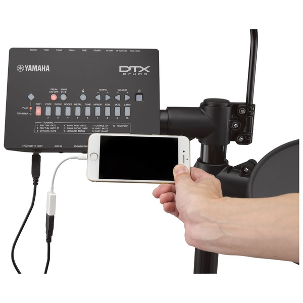 Yamaha DTX-402K RL - perkusja elektroniczna - bezpłatne lekcje online!