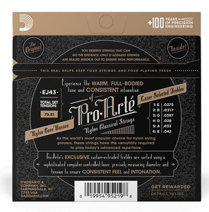 D'Addario EJ 43 struny do gitary klasycznej