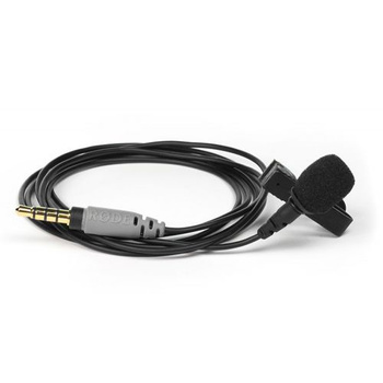 Rode SmartLAV+ mikrofon lavalier do smartfonów z kablem wzmacnianym Kevlarem®