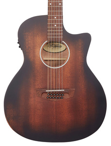 D'angelico Premier Fulton LS Aged Mahogany gitara akustyczna 12-strunowa