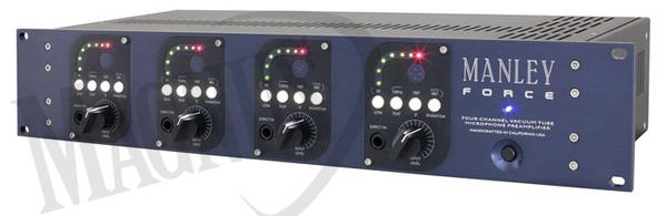 Manley FORCE 4-kanałowy preamp mikrofonowy