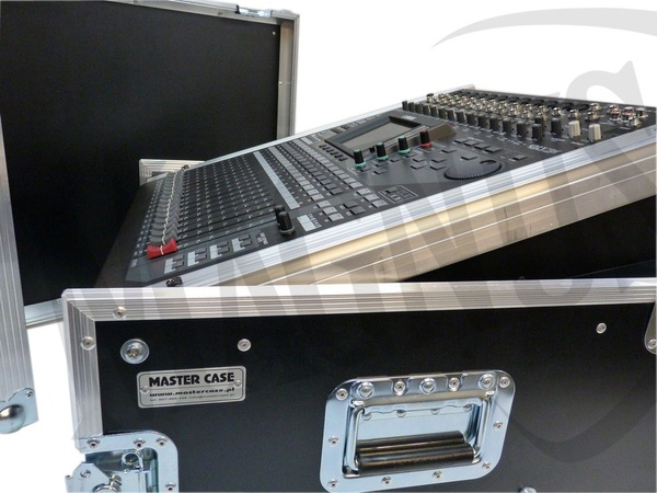 Master Case Rack 3U + mechanizm kontowy na mikser skrzynia transportowa