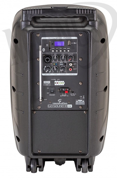 Soundsation GO-SOUND 10 AIR 360W   - przenośna kolumna aktywna z Bluetooth / MP3 / Mikrofon bezprzewodowy / Aplikacja Android IOS