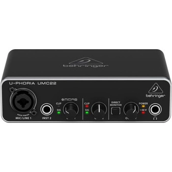 Behringer U-PHORIA UMC22 interfejs audio USB
