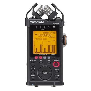 Tascam DR-44WLB przenośny 4-ścieżkowy rejestrator cyfrowy