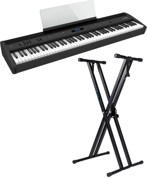 Roland FP-60X BK pianino cyfrowe ze statywem Guitto