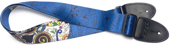Stagg STE MEX SK BLUE  - pasek do gitary, tkaninowy