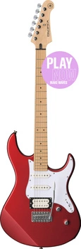 Yamaha Pacifica 112VM RM RL Red Metallic - gitara elektryczna - bezpłatne lekcje online!
