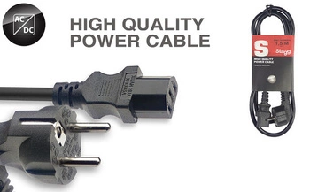 Stagg SPW1,5IECFPEU15 przewód audio