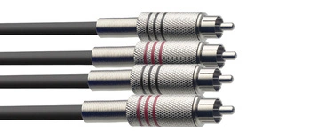 Stagg STC3C  podwójny kabel połączeniowy 3m