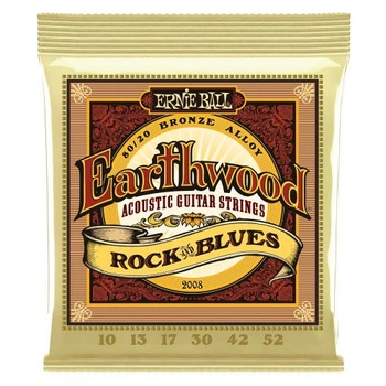 Ernie Ball 2008 Earthwood 80-20 Bronze 10-52 struny do gitary akustycznej