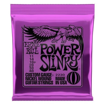 Ernie Ball 2220 Power Slinky struny do gitary elektrycznej