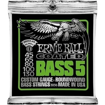 Ernie Ball 3836 Coated Bass 5 struny do gitary basowej