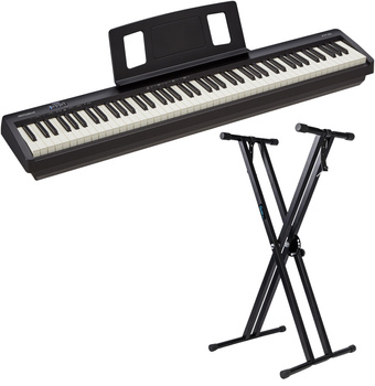 Roland FP-10 pianino cyfrowe ze statywem Guitto
