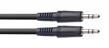 Stagg SAC030MPSMPSB - kabel mini jack 3m