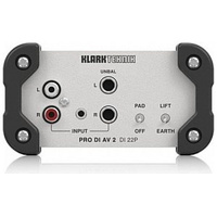 Klark Teknik DI 22P Di-box stereo pasywny di-box stereo in/out