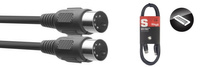 Stagg SMD1 E - kabel MIDI 1m przewód audio