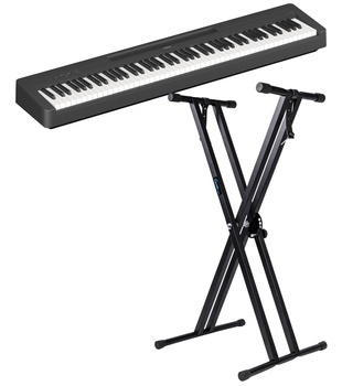 Yamaha P-145 B BLUETOOTH pianino cyfrowe ze statywem Guitto- promocja 150 zł Cashback!