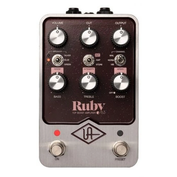 Universal Audio UAFX Ruby ’63 Top Boost Amplifier efekt gitarowy