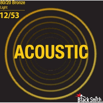 BlackSmith BR-1253 Light  struny do gitary akustycznej
