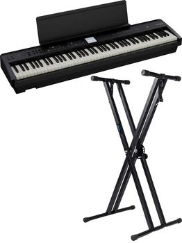 Roland FP-E50  pianino cyfrowe ze statywem Guitto