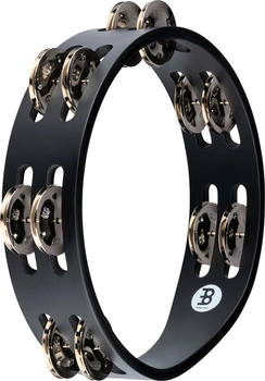 Meinl CTA2S-BK tamburyno Compact Wood Series Tambourine 8" Czarne