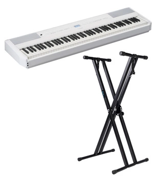 Yamaha P-525 WH pianino cyfrowe ze statywem Guitto